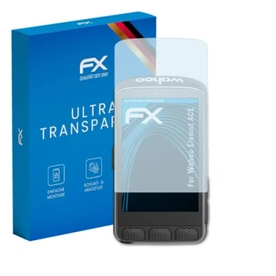 Abbildung von atFoliX Schutzfolie kompatibel mit Wahoo Elemnt ACE Folie, ultraklare FX Displayschutzfolie (3X)