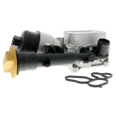 Abbildung von VEMO V40 60 2109 Ölkühler mit Dichtung Filter OPEL: Astra J Schrägheck, H GTC, Caravan, FIAT: Grande Punto Schrägheck
