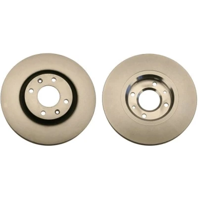 Abbildung von TRW DF4183 Bremsscheibe 283 26 4 108 Belüftet lackiert hochgekohlt PEUGEOT: 307 SW, CC, 207 CITROËN: Berlingo II, C4 I Schrägheck kfzteile,