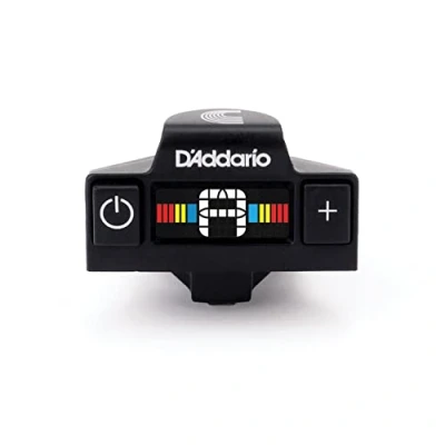 Abbildung von D&#039;Addario Zubehör Ukulelen Stimmgerät Schallloch Tuner digitales nicht beschädigender Schalllochclip Vollfarbdisplay schnelles und präzises Stimmen