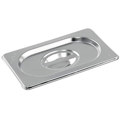 Abbildung von Vogue K997 Edelstahldeckel mit Mittelgriff für 1/9 Gastronormpfanne