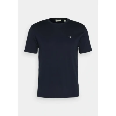 Abbildung von GANT Printed Archive Shield Tshirt basic, Herren, Größe: Medium, Evening blue