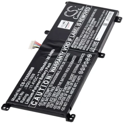 Abbildung von Akku kompatibel mit Schenker Typ SQU 1609, 11,4V, Li Polymer
