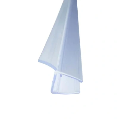 Abbildung von Bagnoxx Duschdichtung, L: 200 cm, (Duschdichtung Spaltdichtung, Türdichtung 200cm, 1 St), für Glas Duschtür, Duschlippe aus PVC, schimmelbeständig