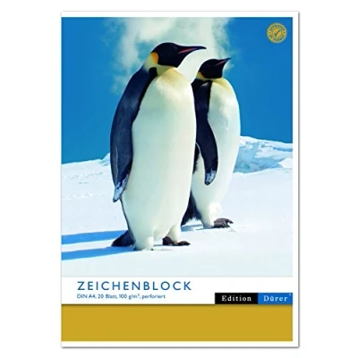 Abbildung von 10 X Format Zeichenblock A4 100g/qm perforiert weiß 20 Blatt