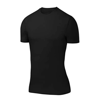 Abbildung von PowerLayer Jungen Kompressionsshirt/Funktionsshirt Kurzarm Schwarz, 6 8 Jahre
