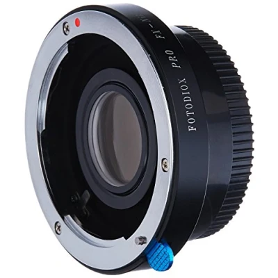 Abbildung von Fotodiox Pro Lens Mount Adapter Compatible with Fujica X 35mm Film Lenses on Nikon F Cameras