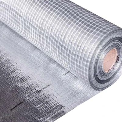Abbildung von Hausa Dachbahn Dampfsperrfolie ALU, 75 m² pro Paket, (Aluminium für Dach, Dachgeschoss, Wand, Decke, 1 St., 1,5m x 50m), extra reißfeste Folie zur Dachisolierung von Innen, Dampfsperre