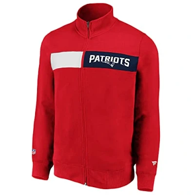 Abbildung von Fanatics NFL New England Patriots Jacke Iconic Past Present Track Jacket Trainingsjacke (L)