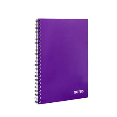Abbildung von Collins Essential Notizbuch, A4, liniert, 80 Seiten, Violett