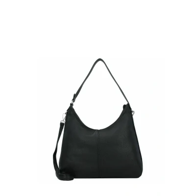 Abbildung von TOM TAILOR Jema Damen Hobo Bag Schultertasche Mittelgroß Schwarz