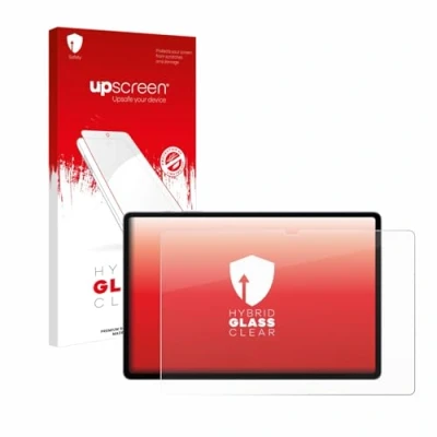 Abbildung von upscreen Schutzglas für Samsung Galaxy Tab S10 Plus WiFi / 5G Schutzfolie, Glas Folie [Klar, 9H Panzerschutz, Anti Fingerprint]