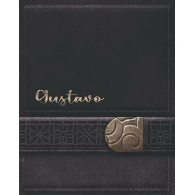 Abbildung von GUSTAVO JOURNAL GIFTS: Novelty Personalized Present With Customized Name On The Cover (Gustavo Notebook)