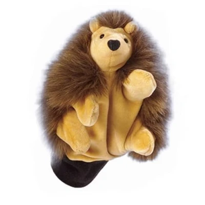 Abbildung von Beleduc Handpuppe IGEL Kuscheltier für Kinder, Größe: One Size, Brown
