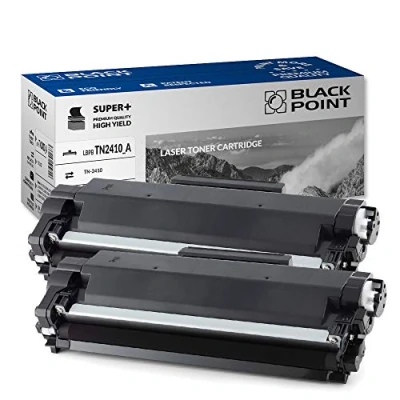 Abbildung von BLACK POINT Premium Toner 2 St. Kompatibel zu TN 2410 TN2420 2420 TN2410 Schwarz für Brother HL L2350DW L2375DW L2310D L2370DN DCP L2530DW L2510D L2550DN MFC L2710Dw L2750DW L2710DN