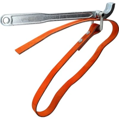 Abbildung von KS Tools 114.0171 Gurtrohrzange mit Gewebeband, Ø 200mm