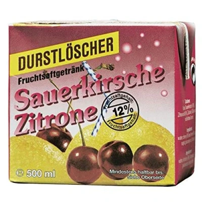Abbildung von Durstlöscher Kirsch Zitrone Fruchtsaftgetränk 500ml 24er Pack