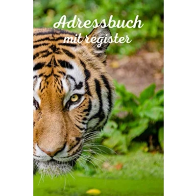 Abbildung von adressbuch : mit register: register geburtstagskalender kontaktbuch telefonbuch telefonnummern telefonnummernbuch adressbüchlein notizbuch kontaktadressen