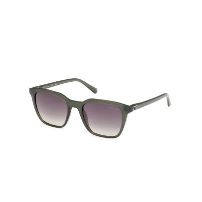 Abbildung von Guess Sonnenbrille, Herren, Größe: 53, Shiny dark green/gradient green
