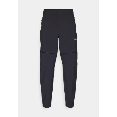 Abbildung von Jack Wolfskin Herren Hikeout Zip Away Pants M Wanderhose, Schwarz, 58 EU