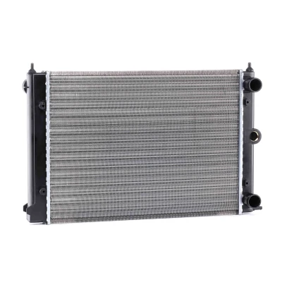 Abbildung von NRF 58697 Kühler, Motorkühlung Aluminium 430 322 34 Kühlrippen mechanisch gefügt VOLKSWAGEN: GOLF 2, 1, Scirocco II