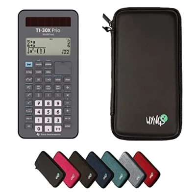Abbildung von CALCUSO Sparpaket Schwarz mit Taschenrechner TI 30X Prio MathPrint
