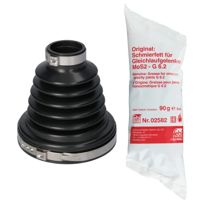 Abbildung von FEBI BILSTEIN 181804 Achsmanschette getriebeseitig, Vorderachse thermoplastische Polyester Elastomere CITROËN: C4 Picasso 2, Jumpy II MPV