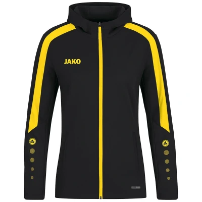 Abbildung von JAKO Power Kapuzenjacke schwarzgelb, 3XL Herren