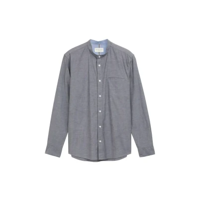 Abbildung von TOM Tailor Oxford MIT Brusttasche Hemd, Herren, Größe: Large, Navy chambray
