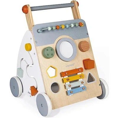 Abbildung von Janod Lauflernwagen Sweet Cocoon Multi Activity, aus Holz