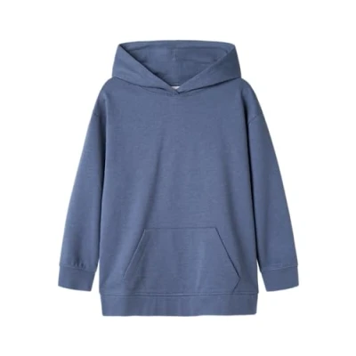 Abbildung von Name it Nkfvilu LONG Sweatshirt für Kinder, Größe: 134/140, Wild wind