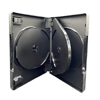 Abbildung von 1 x 5 Disc M Lock schwarz 27 mm CD DVD Blu Ray Hülle