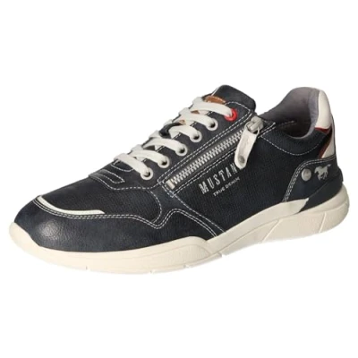 Abbildung von Mustang Sportlicher Schnürer, Herren, Größe: 42, Blau dunkelblau Schuhe