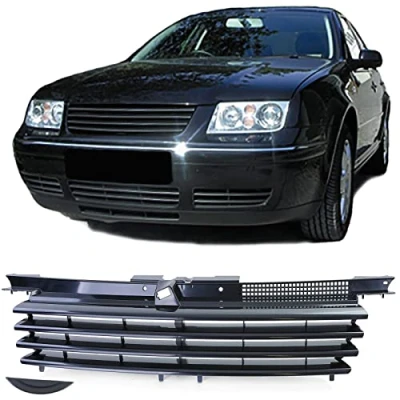 Abbildung von Sport Grill Kühlergrill ohne Emblem für VW Bora Limousine Variant 98 05