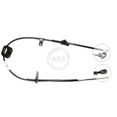 Abbildung von A.B.S. K12628 Handbremsseil 1410 Trommelbremse SUZUKI: Vitara I SUV Cabrio