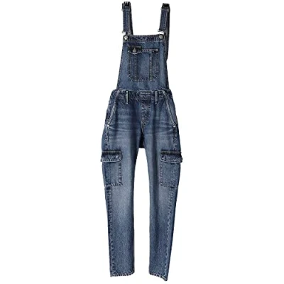 Abbildung von Hurley Damen W Oceancare Denim Dungaree Pants, Jeansblau, 26 EU