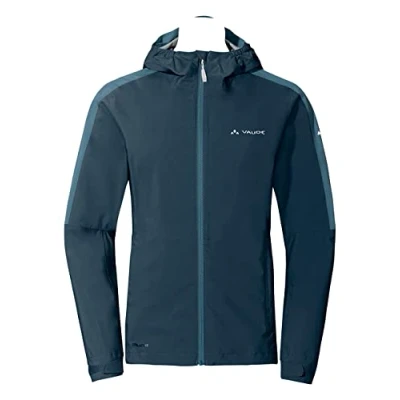 Abbildung von Vaude MOAB RAIN Regenjacke / wasserabweisende Jacke, Damen, Größe: 36, Dark sea uni