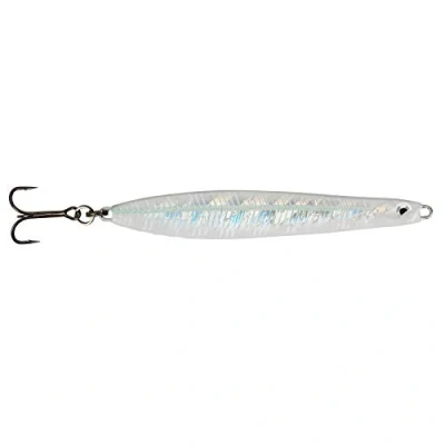 Abbildung von Savage Gear Seeker ISP Meerforellenblinker, Farbe:White Pearl, Länge/Gewicht:6.8cm / 12g