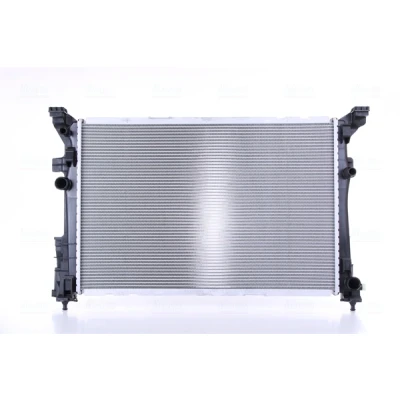 Abbildung von NISSENS 627063 Kühler, Motorkühlung Aluminium 640 422 32 Kühlrippen gelötet MERCEDES BENZ: A Klasse, B GLA