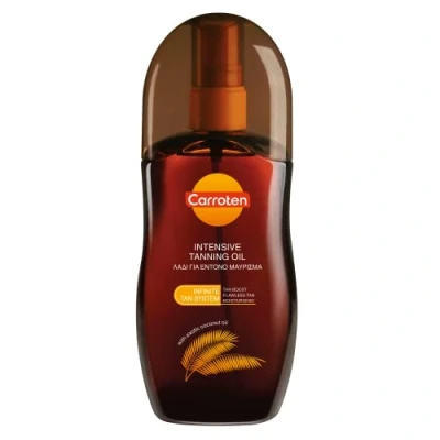 Abbildung von Carroten Intensive Tanning Oil 125 ml Bräunungsbeschleuniger mit Karotten und Kokosnussöle Veganes Bräunungsöl Vitaminen A &amp; E