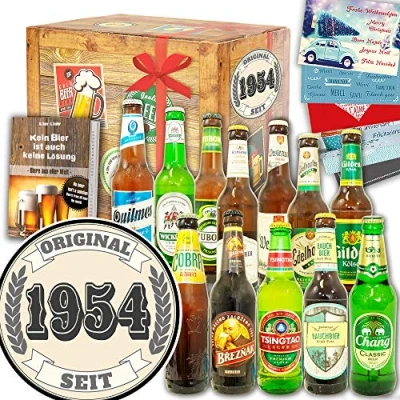 Abbildung von Original seit 1954 ++ Bierset Welt und DE Geschenkset 70.