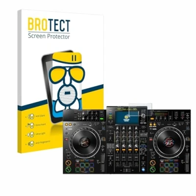 Abbildung von BROTECT Entspiegelungs Schutzglas für Pioneer XDJ XZ Schutz Folie Panzerfolie Glas Matt [Extrem Kratzfest 9H, Anti Reflex, Fingerprint]