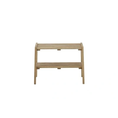 Abbildung von möbelando Sitzbank &gt;BANTRY&lt; in holzfarben, Eiche massiv geölt 60x45x36cm (BxHxT)