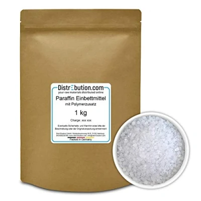 Abbildung von DistrEbution.com Paraffin Einbettmittel 1kg für Gewebeschnitte, Präparate, Histologie &amp; Zytologie