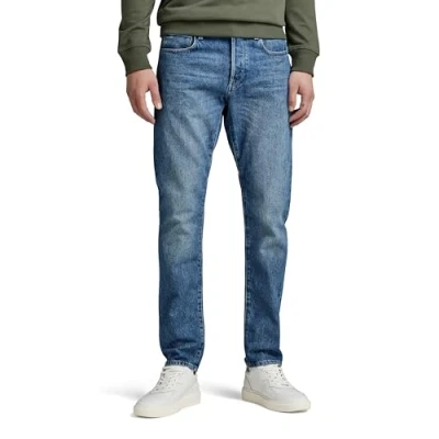 Abbildung von G Star Herren 3301 Regular Tapered Jeans, Blau (Faded Harbor 51003 C967 D331), 29W / 32L