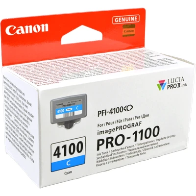 Abbildung von Canon PFI4100C IPF Tinte Cyan