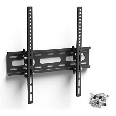 Abbildung von Hama 75 Zoll / 40 kg neigbar Wandhalterung schwarz TV Wandhalterung, (bis Zoll)