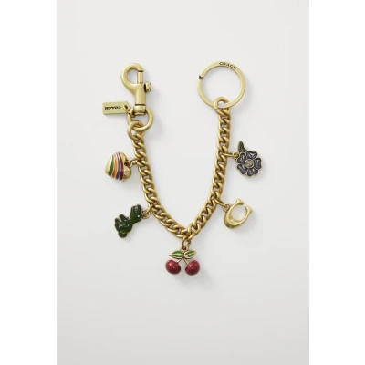 Abbildung von Coach Motif Chain BAG Charm Schlüsselanhänger, Damen, Größe: One Size, Multi