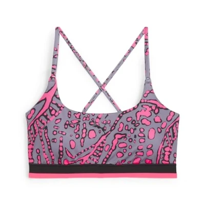 Abbildung von Puma MOVE Hypernatural BRA Sportbh mit leichter Stützkraft, Damen, Größe: XL, Sunset glow