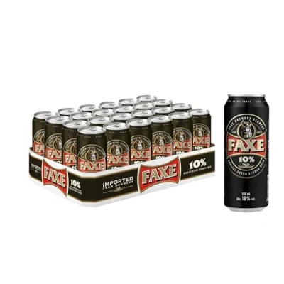 Abbildung von FAXE 10% Dänisches Starkbier 24 x 0,5 l Dosenbier, Starkes Lagerbier